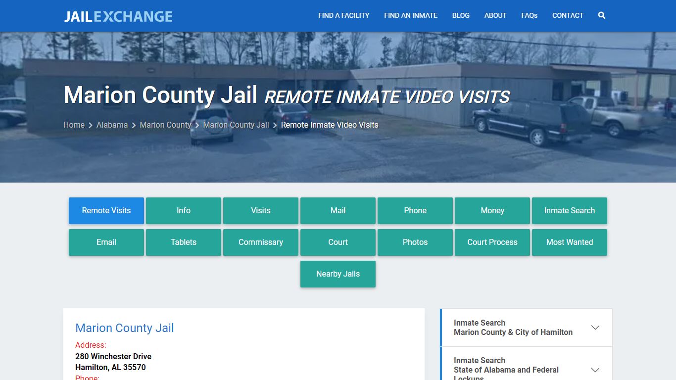 Video Visitation - Marion County Jail, AL - Jail Exchange
